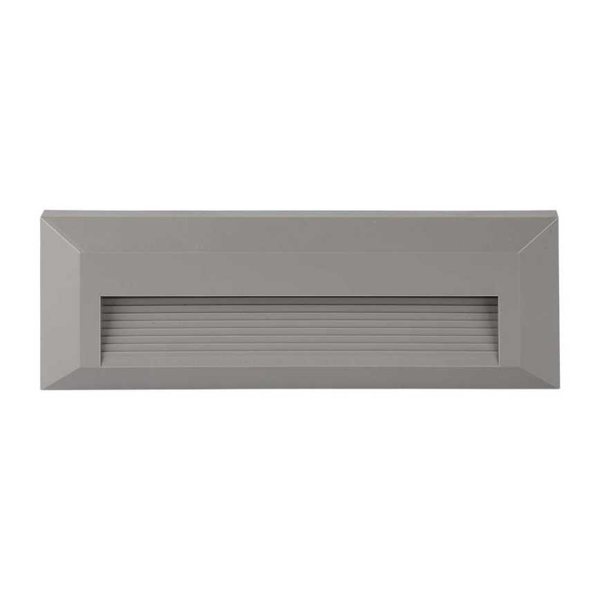 LED Outdoor staircase light LED/3W/230V IP65 3000K grey