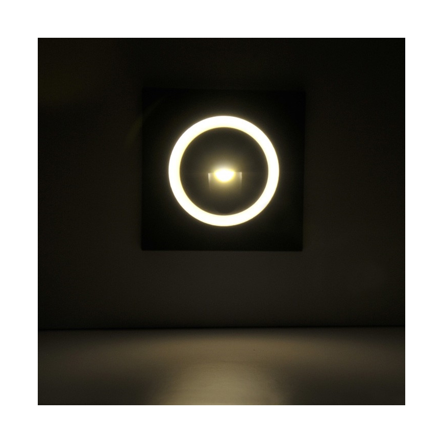 LED Outdoor staircase light Q3 LED/3W/230V IP44