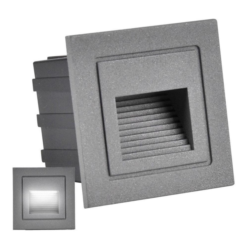 LED Outdoor staircase light Q6 LED/3W/230V IP44