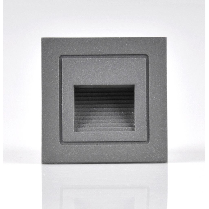LED Outdoor staircase light Q6 LED/3W/230V IP44