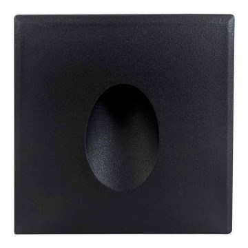 LED Outdoor staircase lighting DECENTLY LED/1,5W/230V 3000/4000/6000K IP44 black