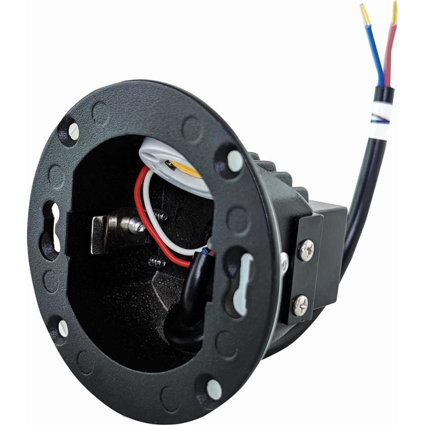 LED Outdoor staircase lighting DECENTLY LED/1,5W/230V 3000/4000/6000K IP44 black