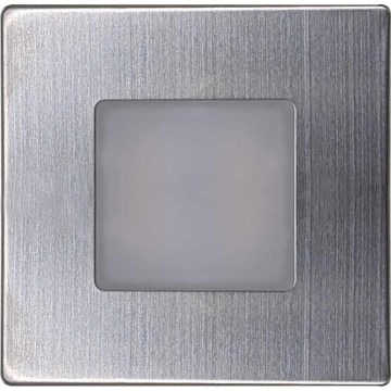 LED Outdoor staircase lighting DECENTLY LED/1,7W/230V 3000/4000/6000K IP54 shiny chrome