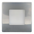 LED Outdoor staircase lighting LED/1,7W/230V 4000K IP44 shiny chrome