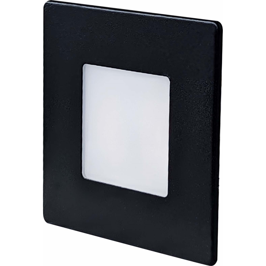 LED Outdoor Step Light LED/1.7W/230V 3000/4000/6000K IP54 Black