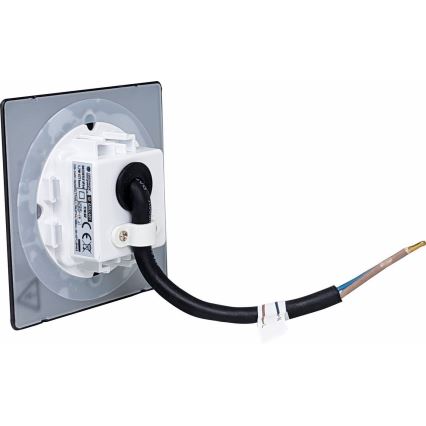 LED Outdoor Step Light LED/1.7W/230V 3000/4000/6000K IP54 Black