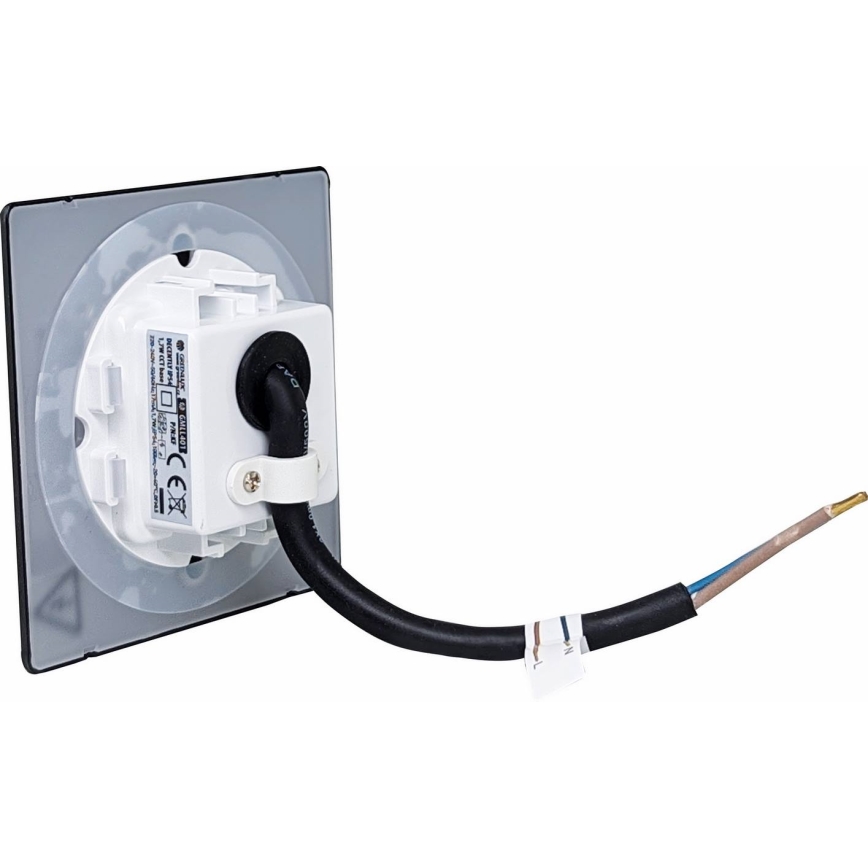 LED Outdoor Step Light LED/1.7W/230V 3000/4000/6000K IP54 Black