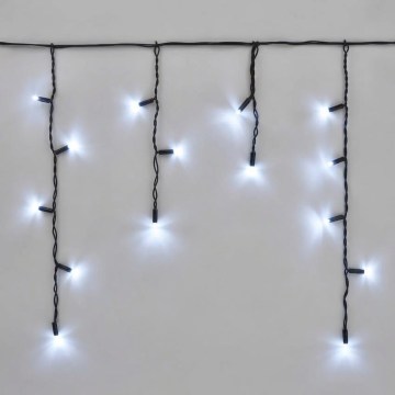 LED Outdoor String 50xLED/3x0,4m IP44 cool white