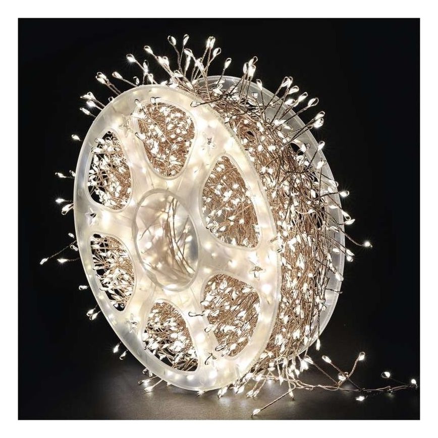 LED Outdoor string 960xLED/8 functions 9.6m IP44 warm white