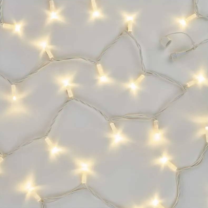 LED Outdoor String Lights 100xLED/10m IP44 Warm White