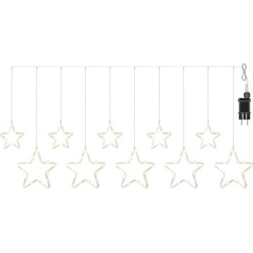 LED Outdoor String Lights 125xLED/1,9m IP44 Warm White