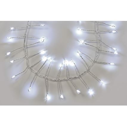 LED Outdoor String Lights 1440 LEDs / 8 functions 14.4 m IP44 Cool White