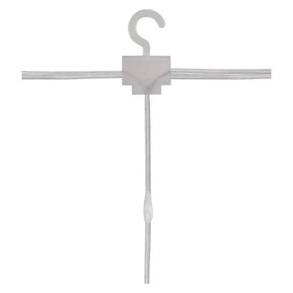 LED Outdoor String Lights 300 LEDs / 8 Functions, 5.9 m, IP44, Warm White