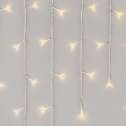 LED outdoor string lights 300 LEDs/8 modes 10m IP44 warm white + remote control