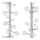 LED outdoor string lights, 40 LEDs, 9 m, IP44, cool white