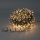 LED Outdoor String Lights 400xLED/7 Functions, 11 m, IP44, Warm White