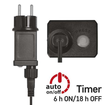 LED outdoor string lights 40xLED/9m IP44 warm white