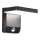 LED Outdoor wall flexible light with sensor LED/17W/230V IP65 3000K black