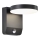 LED Outdoor wall flexible light with sensor LED/17W/230V IP65 4000K black