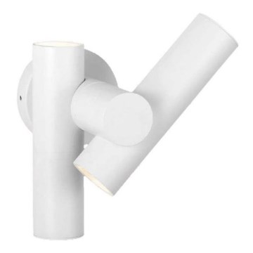 LED Outdoor wall flexible spotlight 2xLED/3W/230V 3000K IP44 white