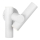 LED Outdoor wall flexible spotlight 2xLED/3W/230V 3000K IP44 white