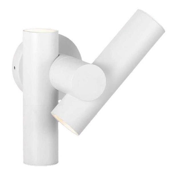 LED Outdoor wall flexible spotlight 2xLED/3W/230V 4000K IP44 white