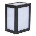 LED Outdoor Wall Light, 12W, 230V, 3000K, IP65, Black