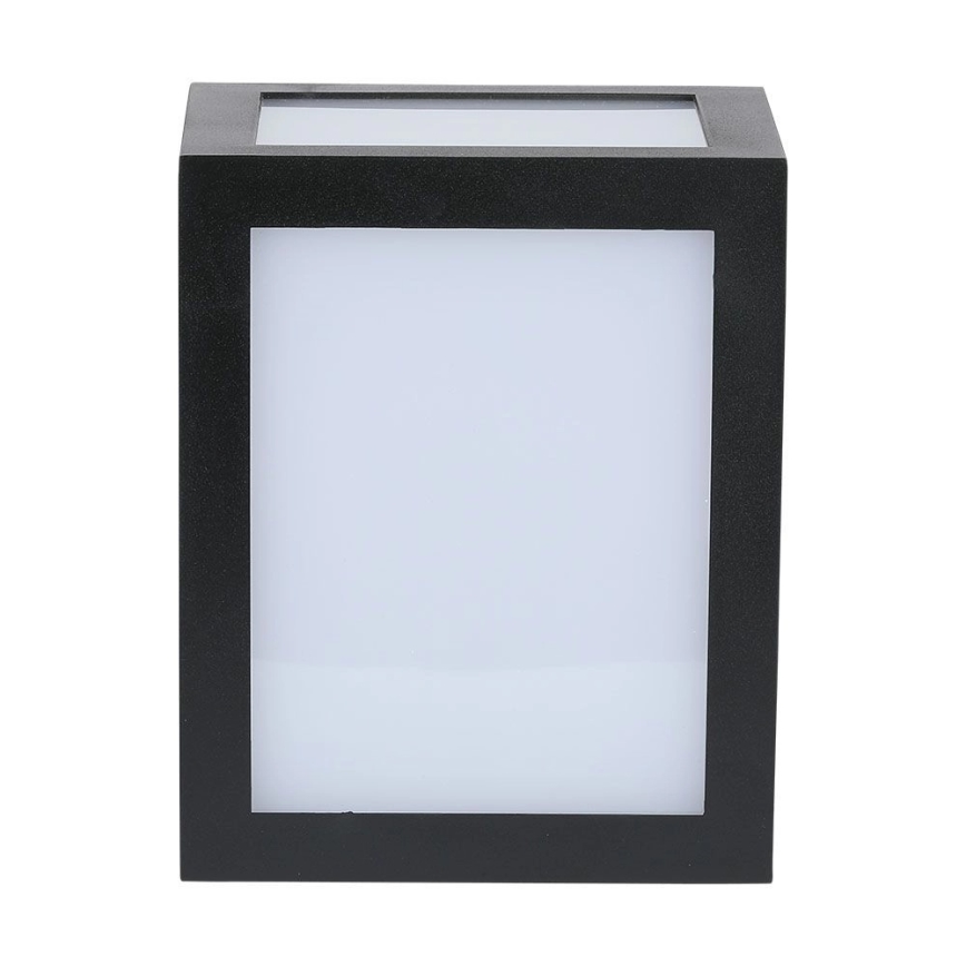LED Outdoor Wall Light, 12W, 230V, 3000K, IP65, Black