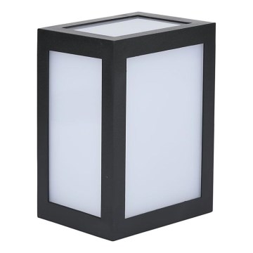 LED Outdoor Wall Light, 12W/230V, 4000K, IP65, Black