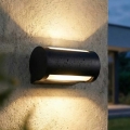 LED Outdoor Wall Light, 13W/230V, IP65, Black