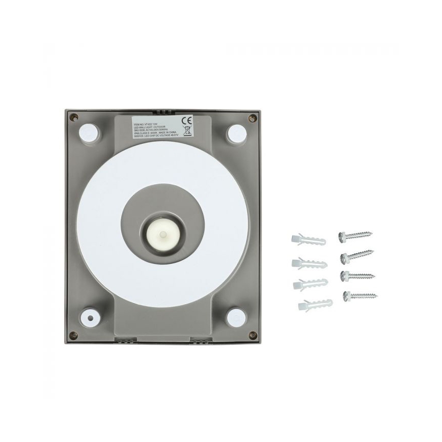 LED Outdoor wall light 1xLED/12W/230V 4000K IP65