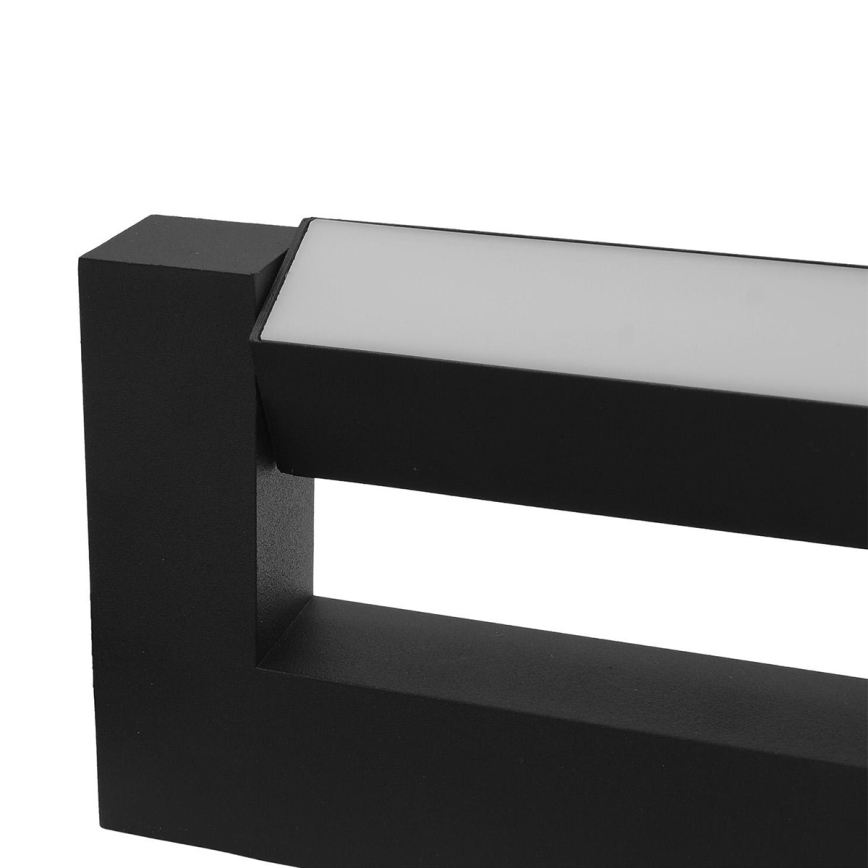 LED Flexible outdoor wall light 2xLED/16W/230V IP54 90 cm black