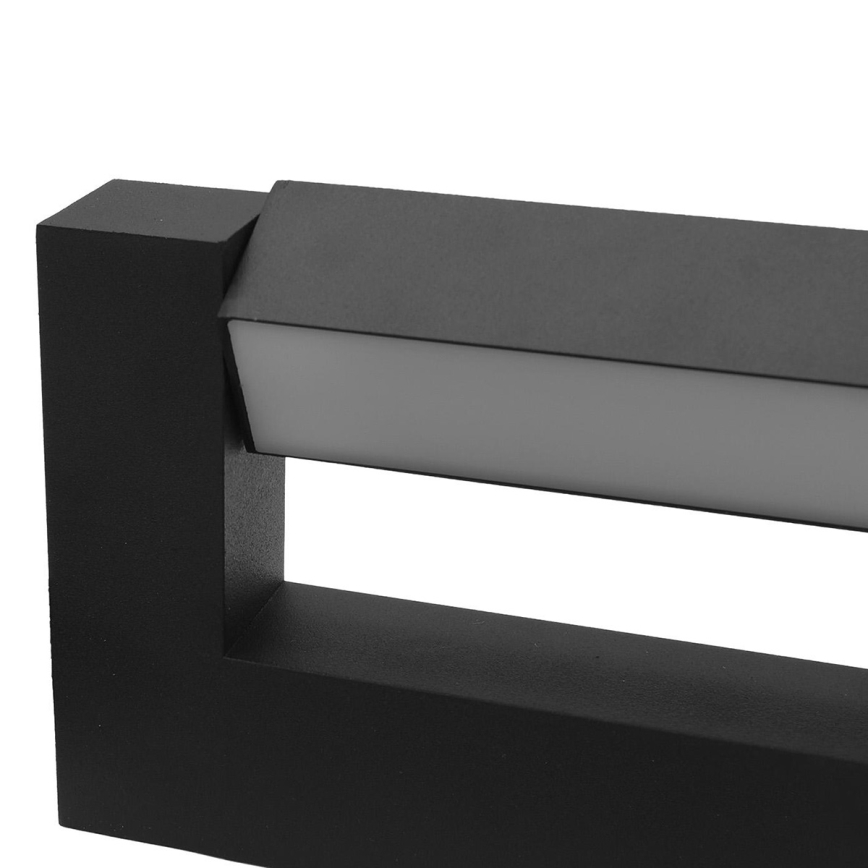 LED Flexible outdoor wall light 2xLED/16W/230V IP54 90 cm black