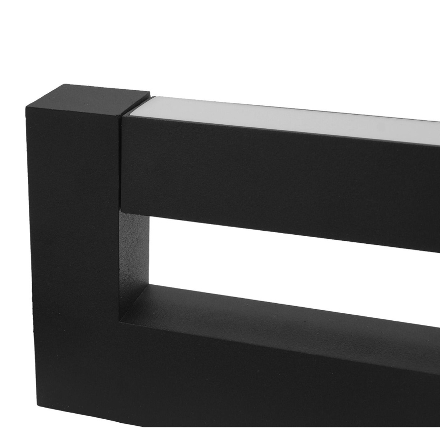 LED Flexible outdoor wall light 2xLED/16W/230V IP54 90 cm black