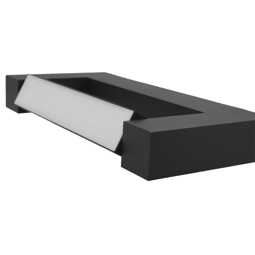 LED Flexible outdoor wall light 2xLED/16W/230V IP54 90 cm black