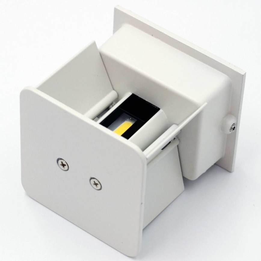 LED Outdoor wall light 2xLED/3W/230V IP54 white