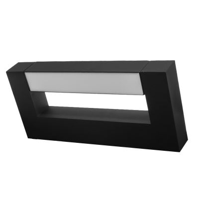 LED Flexible outdoor wall light 2xLED/4W/230V IP54 30 cm black