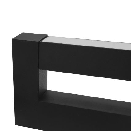LED Flexible outdoor wall light 2xLED/4W/230V IP54 30 cm black