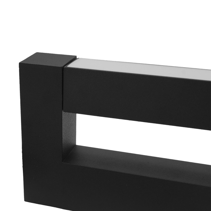 LED Flexible outdoor wall light 2xLED/4W/230V IP54 30 cm black