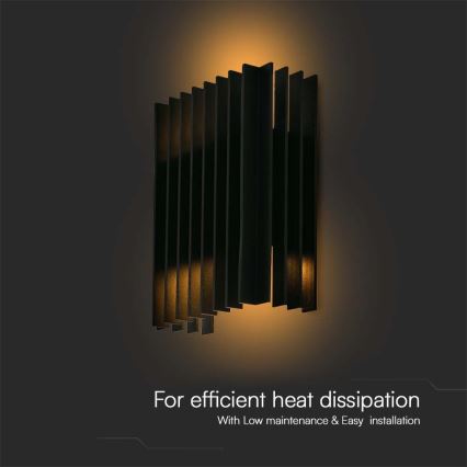 LED Outdoor wall light 2xLED/6W/230V IP65 3000K