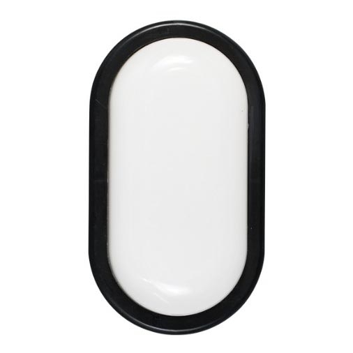 LED Outdoor Wall Light, 6W, 230V, IP54, Black