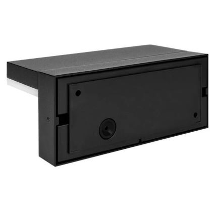 LED Outdoor Wall Light, 9W/230V, 4000K, IP44, Black