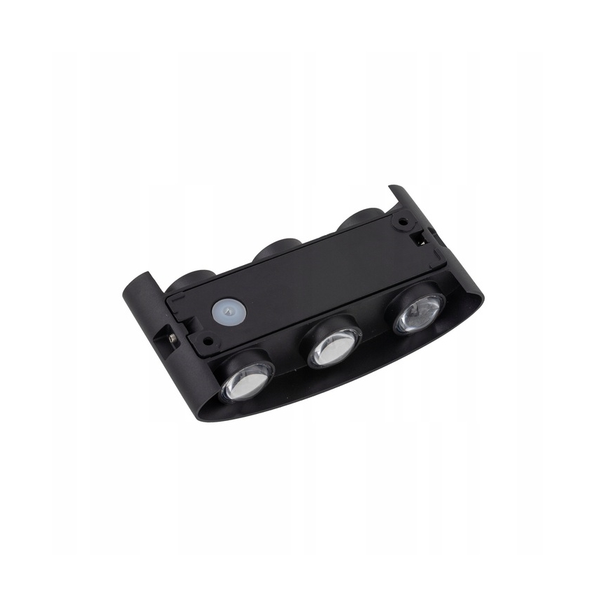 LED Outdoor wall light ARROW 6xLED/1W/230V IP54 black