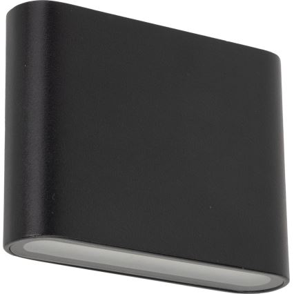 LED Outdoor wall light ARWENA 2xLED/3W/230V IP54 black