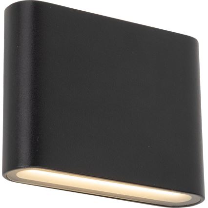 LED Outdoor wall light ARWENA 2xLED/3W/230V IP54 black