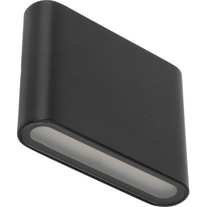 LED Outdoor wall light ARWENA 2xLED/3W/230V IP54 black