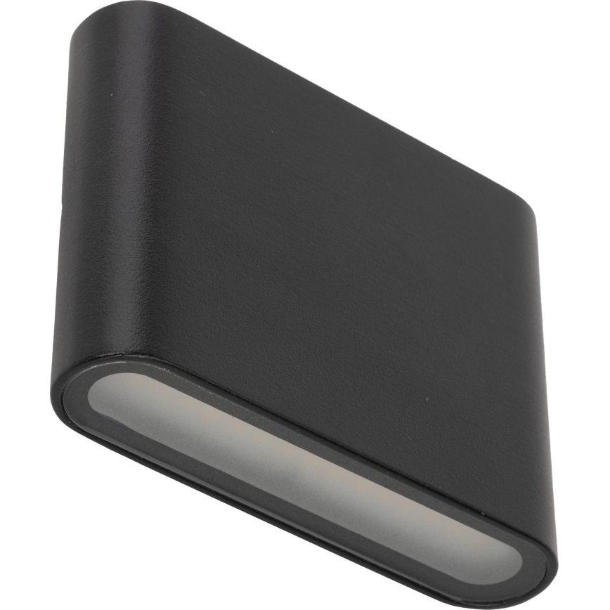 LED Outdoor wall light ARWENA 2xLED/3W/230V IP54 black