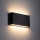 LED Outdoor wall light ARWENA 2xLED/6W/230V IP54 black