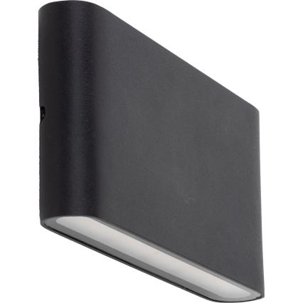 LED Outdoor wall light ARWENA 2xLED/6W/230V IP54 black