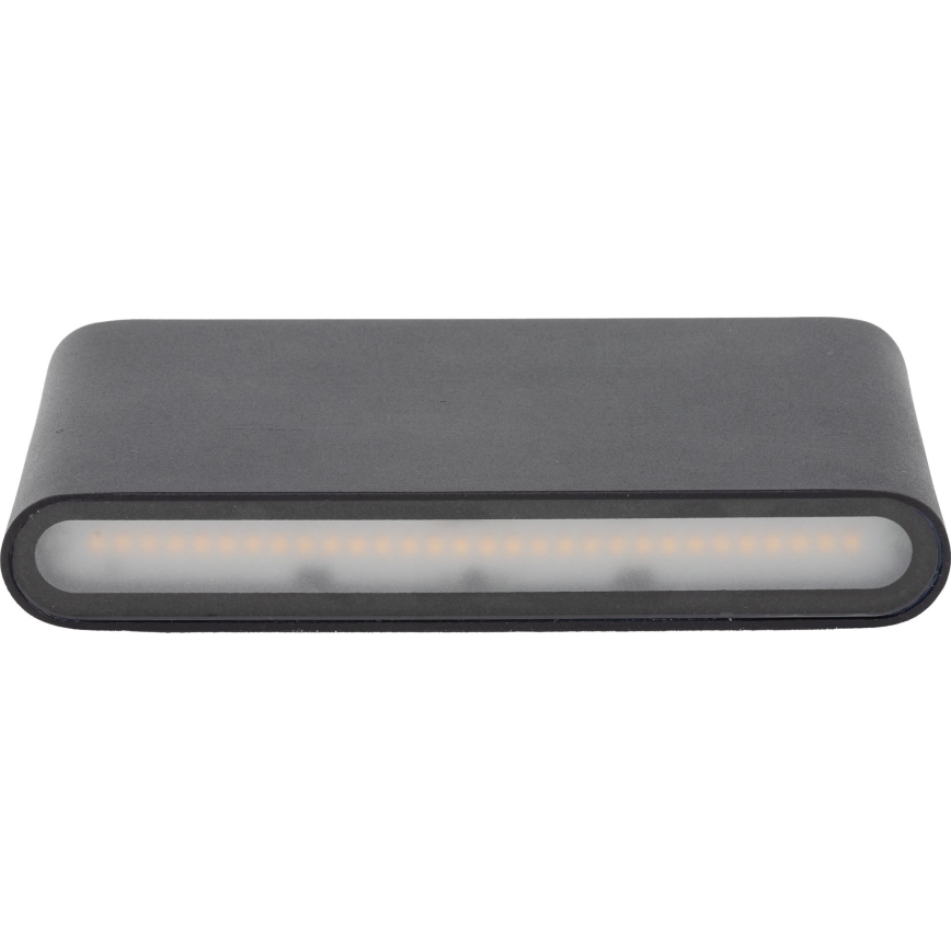 LED Outdoor wall light ARWENA 2xLED/6W/230V IP54 black